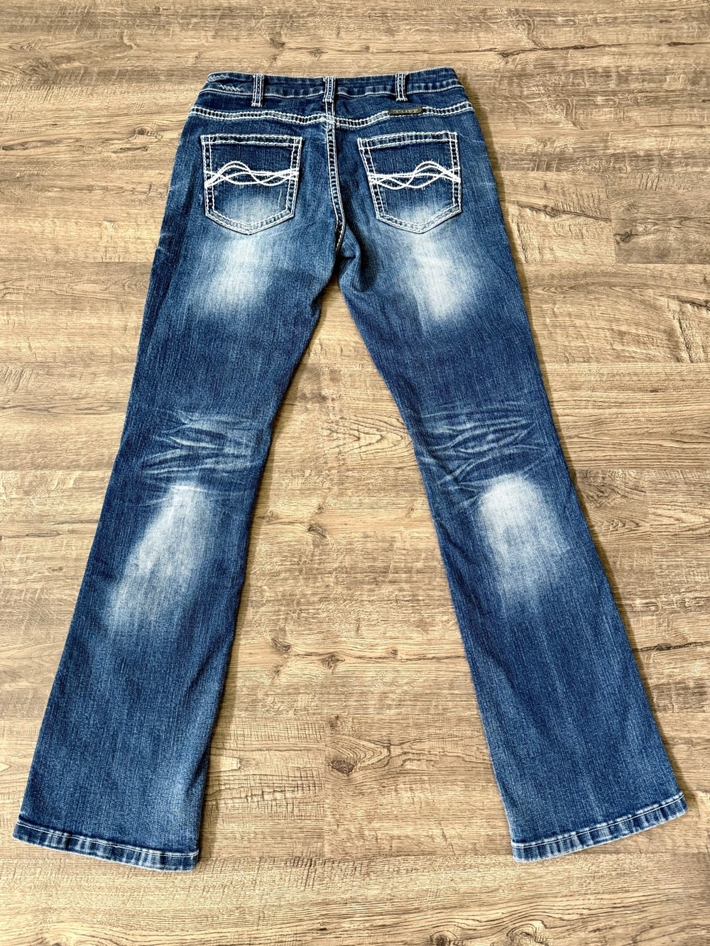 Cowgirl Tuff Houston Bootcut Jeans Western Rodeo Cowgirl Denim 30 - Picture 3 of 12
